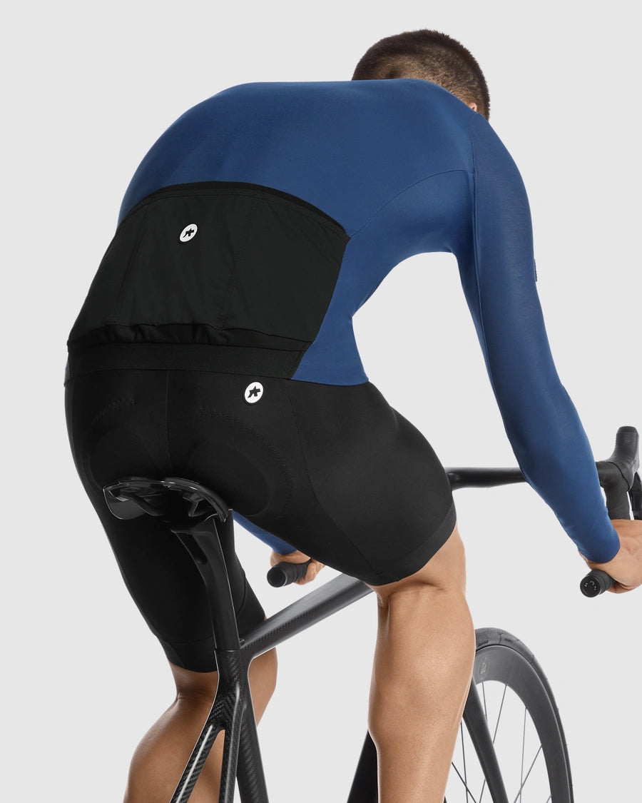 【ASSOS / アソス】MILLE GT SPRING FALL LS JERSEY C2 stone blue（春秋・初冬向け フリース生地で柔らかな長袖ジャージ）