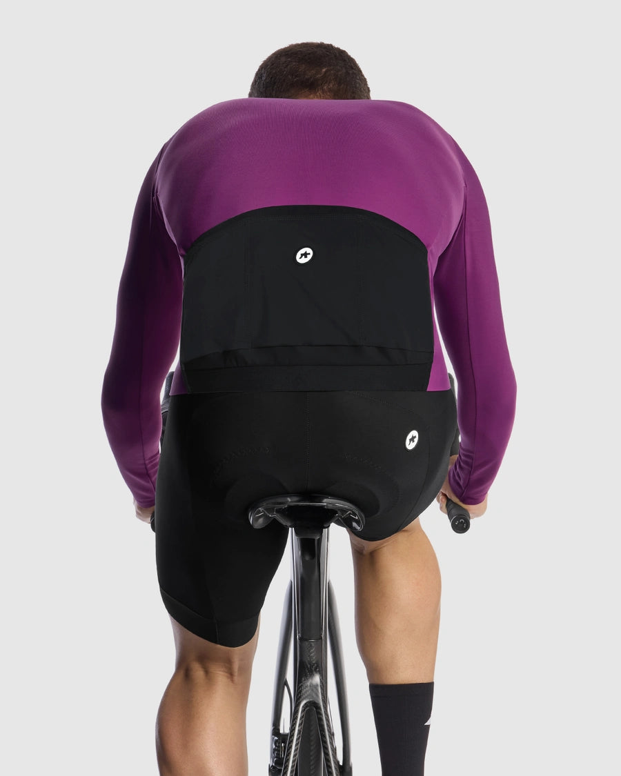 新商品【ASSOS / アソス】MILLE GT SPRING FALL LS JERSEY C2 alchemy purple（春秋・初冬向け フリース生地で柔らかな長袖ジャージ）