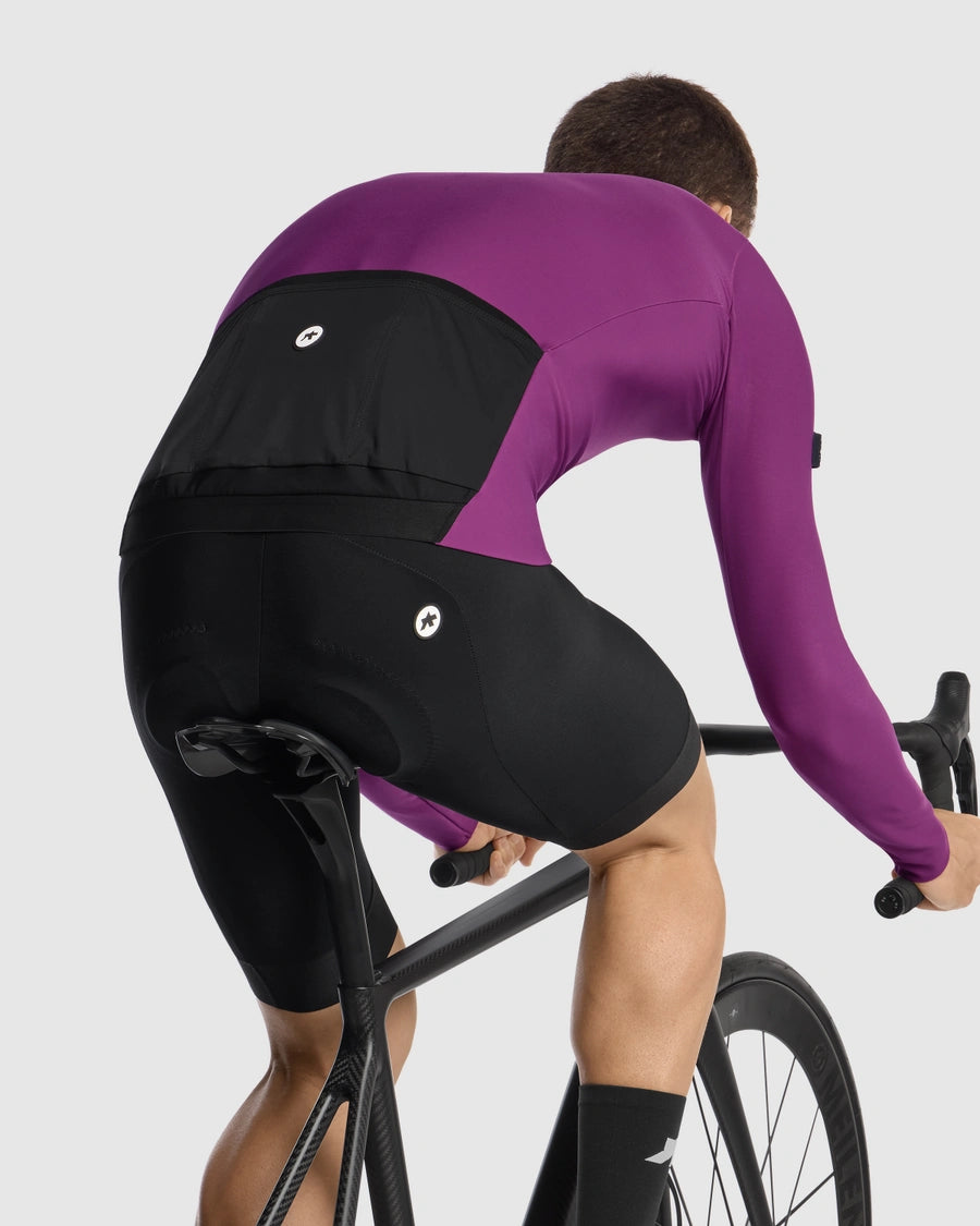 新商品【ASSOS / アソス】MILLE GT SPRING FALL LS JERSEY C2 alchemy purple（春秋・初冬向け フリース生地で柔らかな長袖ジャージ）