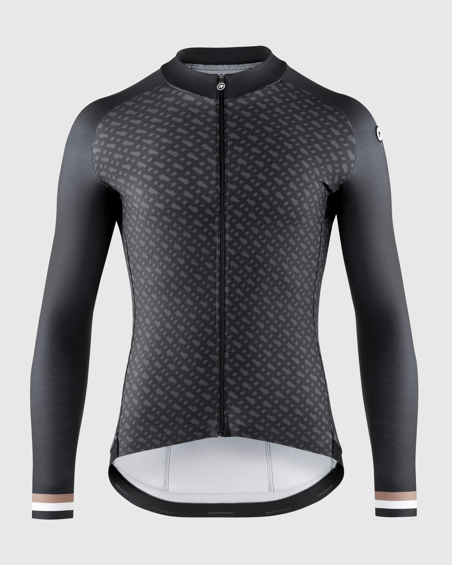 【ASSOS / アソス】BOSS × ASSOS / MILLE GT SPRING FALL LS JERSEY C2 black（春秋・初冬向け フリース生地で柔らかな長袖ジャージ）