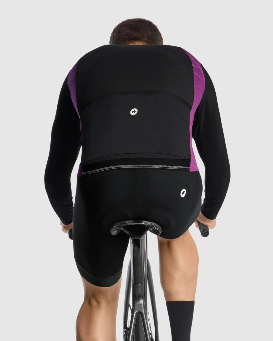 新商品【ASSOS / アソス】MILLE GTS SPRING FALL JACKET C2 alchemy purple（春秋向け ソフトシェルとメッシュとフリースのハイブリッドジャケット）