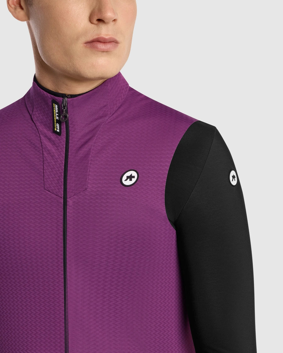 新商品【ASSOS / アソス】MILLE GTS SPRING FALL VEST C2 alchemy purple（背面がメッシュになったソフトシェルベスト）