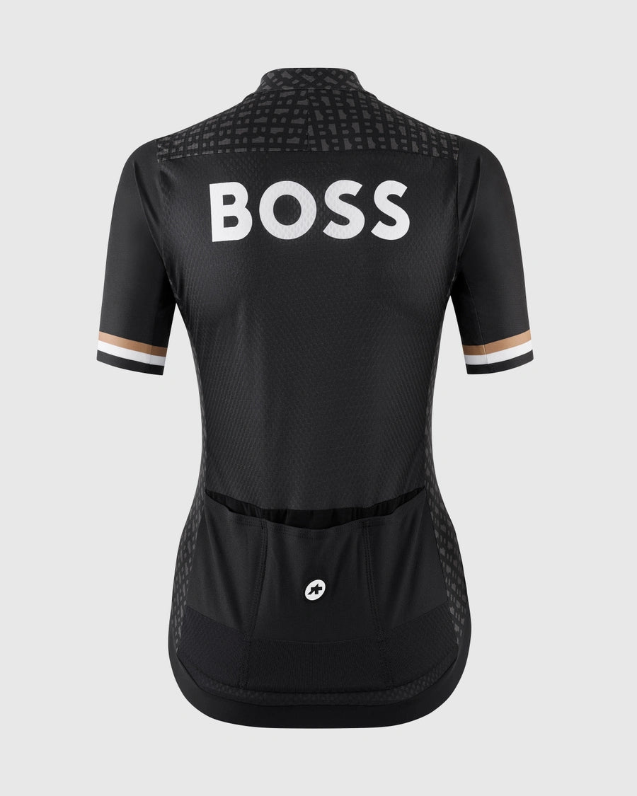 【ASSOS / アソス】UMA GT JERSEY S11 BOSS × ASSOS black（レディース コンフォート系 半袖ジャージ）