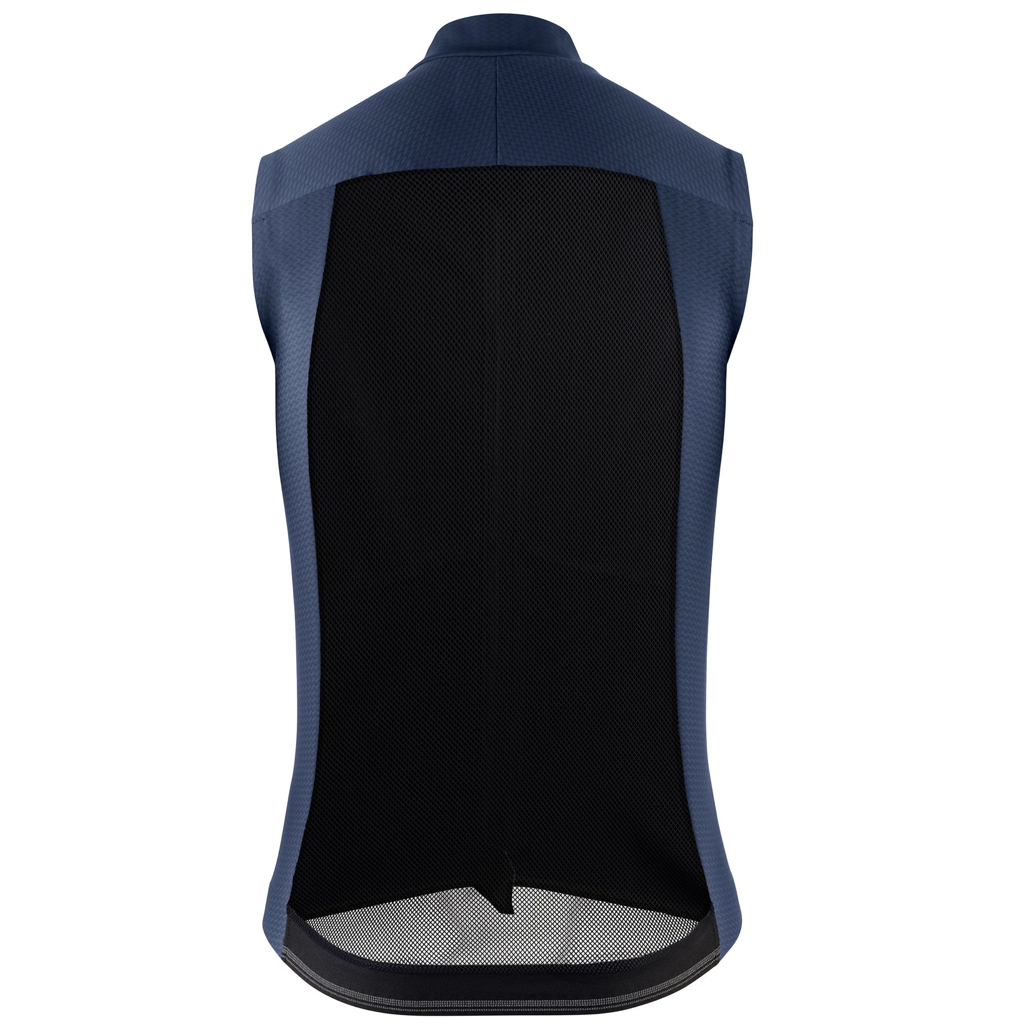 新商品【ASSOS / アソス】MILLE GTS SPRING FALL VEST C2 stone blue（背面がメッシュになったソフトシェルベスト）