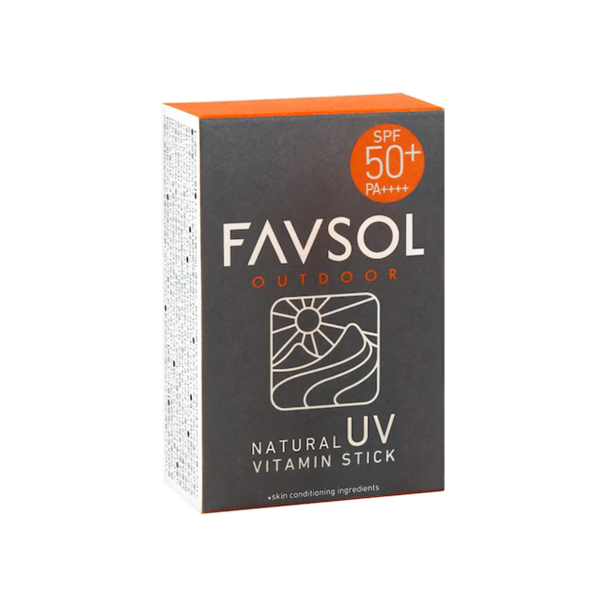 【FAVSOL / ファブソル】NATURAL UV VITAMIN STICK（エンデュランススポーツ向け スティックタイプ日焼け止め）