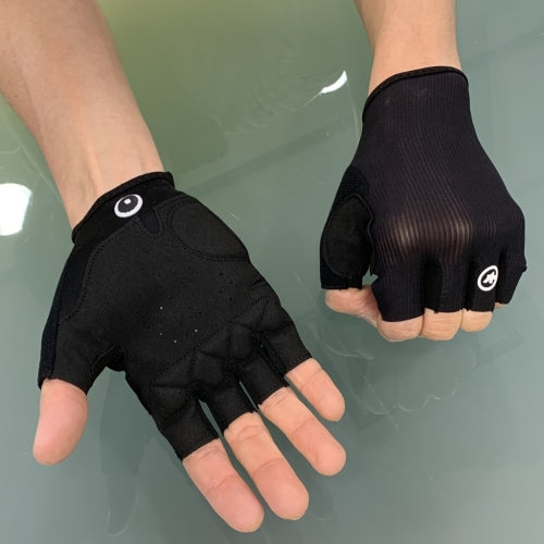 SALE【ASSOS / アソス】2022 RS AERO SF GLOVES（手のひらのクッションが薄めの夏用指切りグローブ）